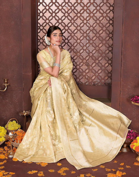 Vasthrlay Kanjivaram Banarasi Wedding Sari Az Ys Yasmin Saree