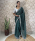 Vasthrlay Georgette Embellishments Scalloped Traditional