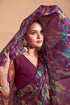 Vasthrlay Chiffon Unstitched Saree