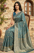 Vasthrlay Jacquard Floral Saree