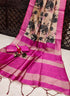 Vasthrlay Tussar Saree Designer Weaving Contrast
