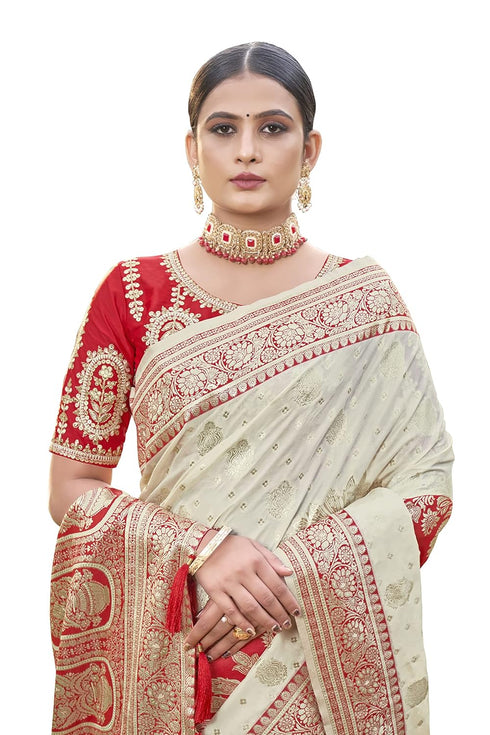 Vasthrlay Banarasi Pattern Jacquard Piece Mn1712 1