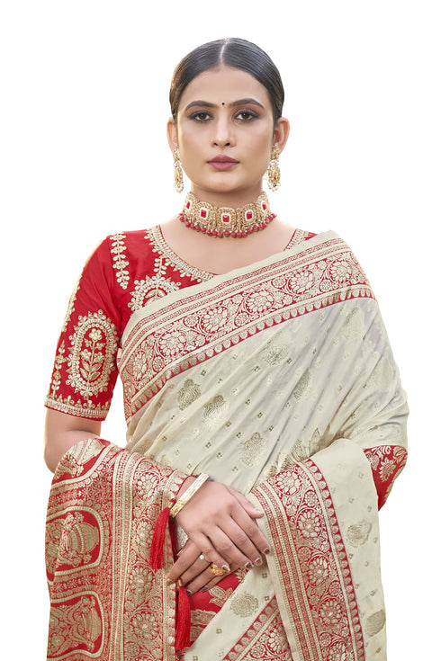 Vasthrlay Adorable Pattern Banarasi Piece Mn1738
