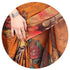 Vasthrlay Fashion Chiffon Dusty Turquoise Ethnic Wear