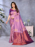 VasthrlaySilk Unstitched Pink Dark Free Ethnic Wear