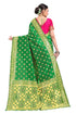 Vasthrlay Banarasi Gs Bridal Green Ethnic Wear