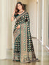 Vasthrlay Kanjivaram Satin Orange Ethnic Wear