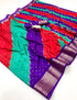 Vasthrlay Bandhani Kanjivaram Weaving