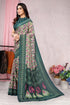 Vasthrlay Fashion Chiffon Dusty Turquoise Ethnic Wear