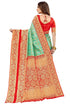 Vasthrlay Banarasi Gs Vivah Green Ethnic Wear