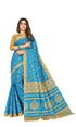 Vasthrlay Cotton Blue Saree