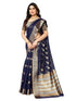 Vasthrlay Manipuri Jacquard Unstitched Black Free Ethnic Wear