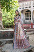 Vasthrlay Tussar Silk Saree Patola Ikkat