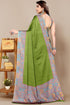 Vasthrlay Fashion Chiffon Dusty Turquoise Ethnic Wear