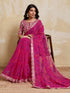 VasthrlayEmbroidered Embellished Wedding Saree
