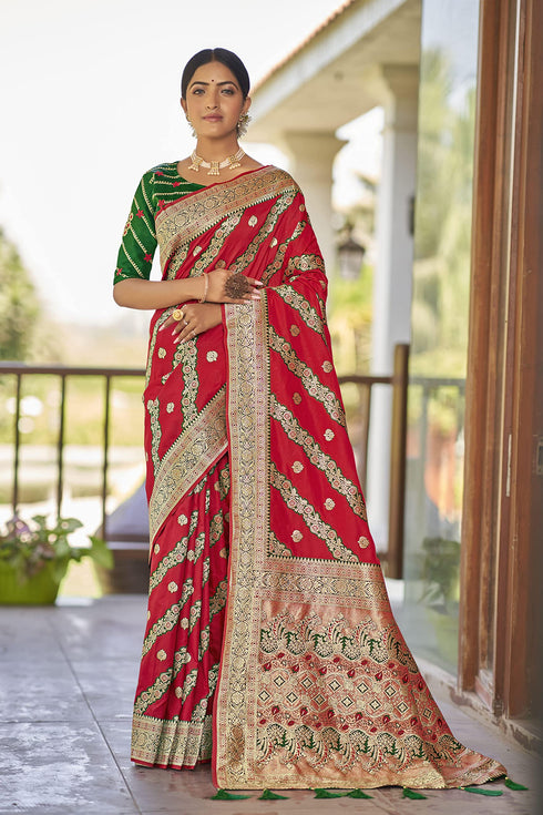 Vasthrlay Adorable Pattern Banarasi Piece Mn1738