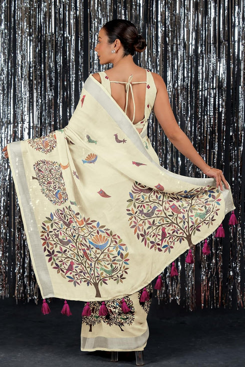 Vasthrlay Fashion Kalamkari Printed Ethnic Wear