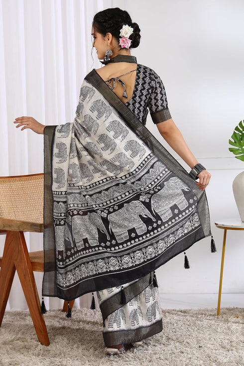 Vasthrlay Fashion Handloom Printed Ethnic Wear