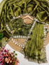 Vasthrlay Green Embroidery Saree