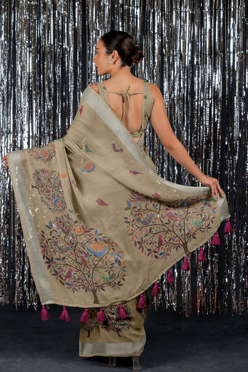 Vasthrlay Fashion Madhubani Printed Readymade Ethnic Wear