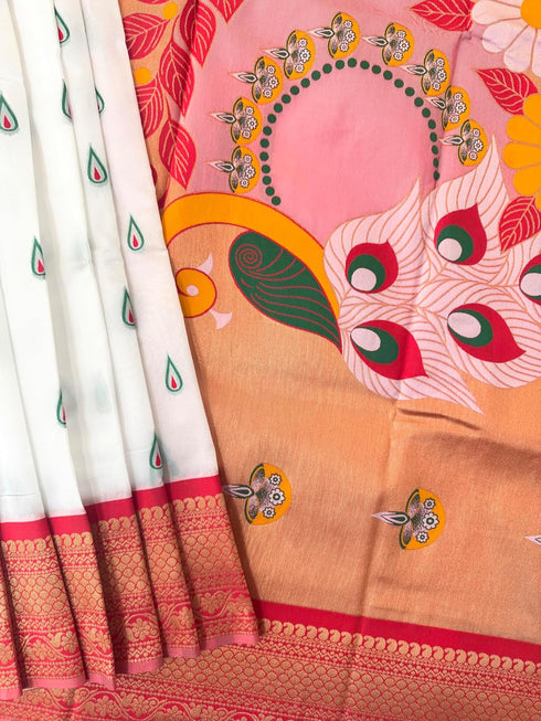 Vasthrlay Paithani Kanjivaram Royalblue