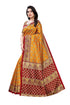 Vasthrlay Printed Blouse Mustard Ethnic Wear