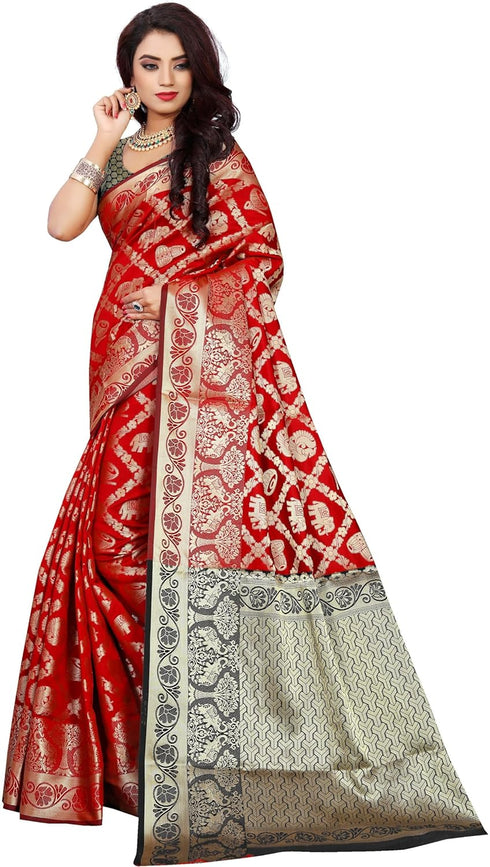 Vasthrlay Banarasi Unstiched Ethnic Wear