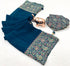 Vasthrlay Printed Ajrakh Floral