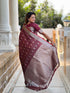 Vasthrlay Elephant Unstitched Saree