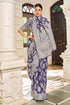 Vasthrlay Women's Lucknowi Chikankari Cotton Saree