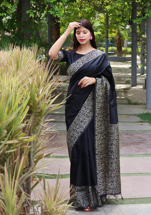 Vasthrlay Tussar Handloom Saree