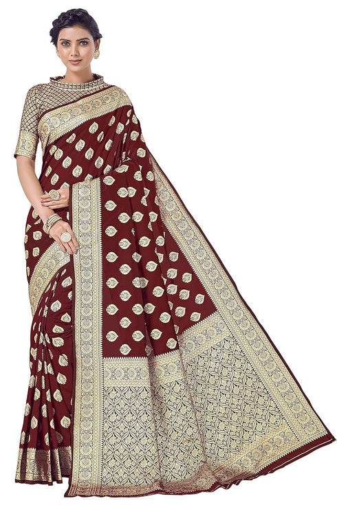 Vasthrlay Banarasi Gs Bridal Rama Ethnic Wear