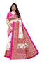Vasthrlay Printed Aamrapali Red Free Ethnic Wear