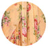 Vasthrlay Fashion Chiffon Georgette Beige Ethnic Wear