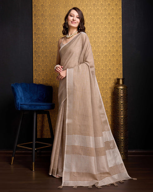 Vasthrlay Cotton Unstitched Saree