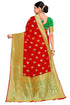 Vasthrlay Banarasi Blouse Red Ethnic Wear