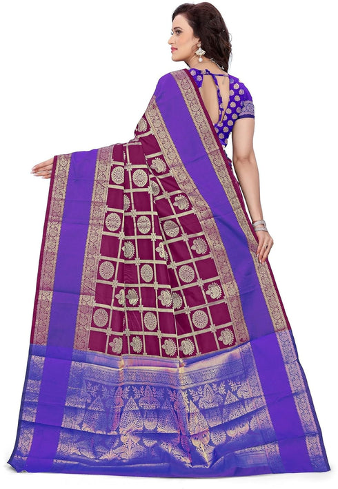 Vasthrlay Banarasi Unstiched Ethnic Wear