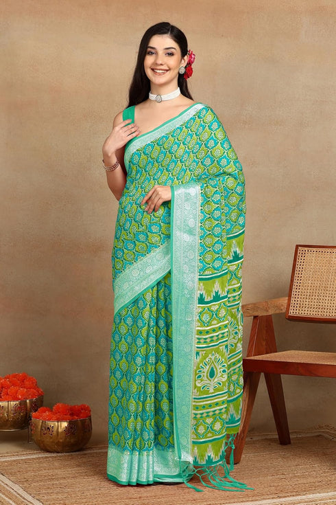 Vasthrlay Fashion Georgette Bandhani Printed Ethnic Wear