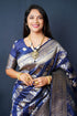 Vasthrlay Banarasi Floral Saree