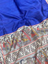 Vasthrlay Tussar Ghicha Traditional Kalamkari Madhubani