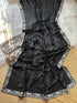 Vasthrlay Vichitra Embroidery Brown Black