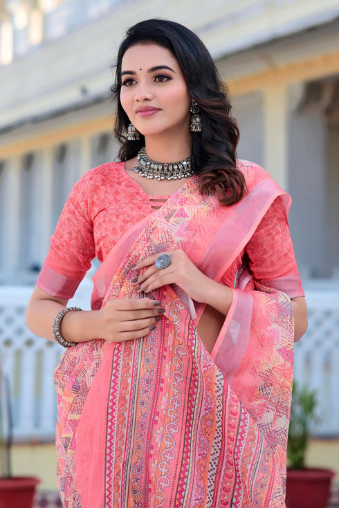 Vasthrlay Unstitched Saree
