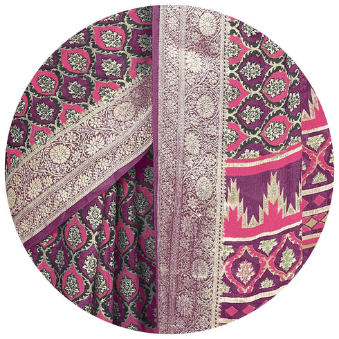Vasthrlay Fashion Georgette Bandhani Printed Ethnic Wear