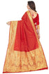 Vasthrlay Banarasi Gs Bridal Red Ethnic Wear