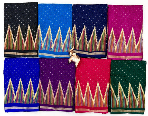 Vasthrlay Tussar Bandhani