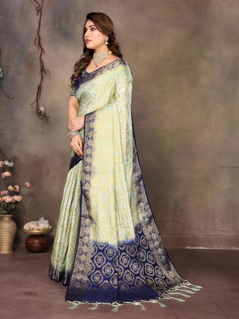 VasthrlayBanarasi Unstitched Chakori Chiku Free Ethnic Wear