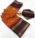 Vasthrlay Tussar Print Saree