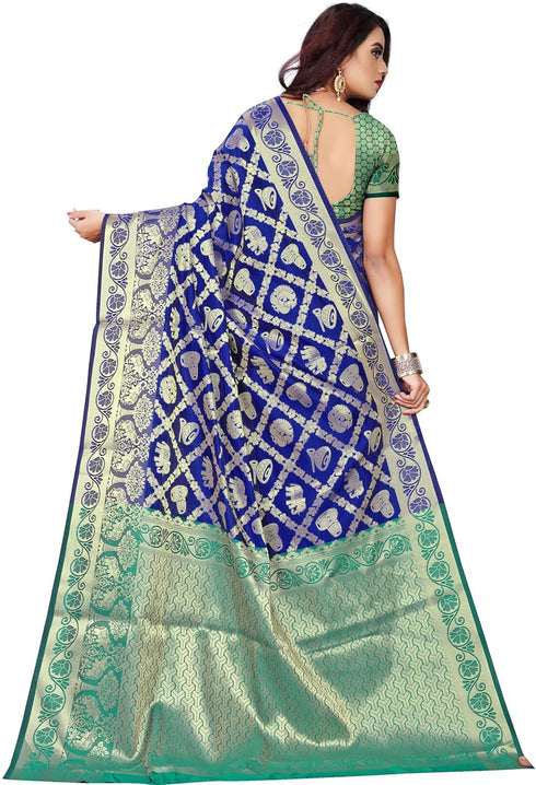 Vasthrlay Banarasi Unstiched Ethnic Wear