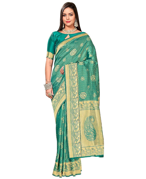 Vasthrlay Banarasi Rani Ethnic Wear