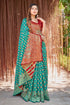 Vasthrlay Banarasi Premium Red Ethnic Wear